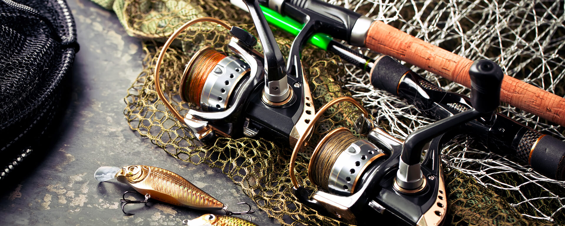 Fishing equipment with Evans Outdoors