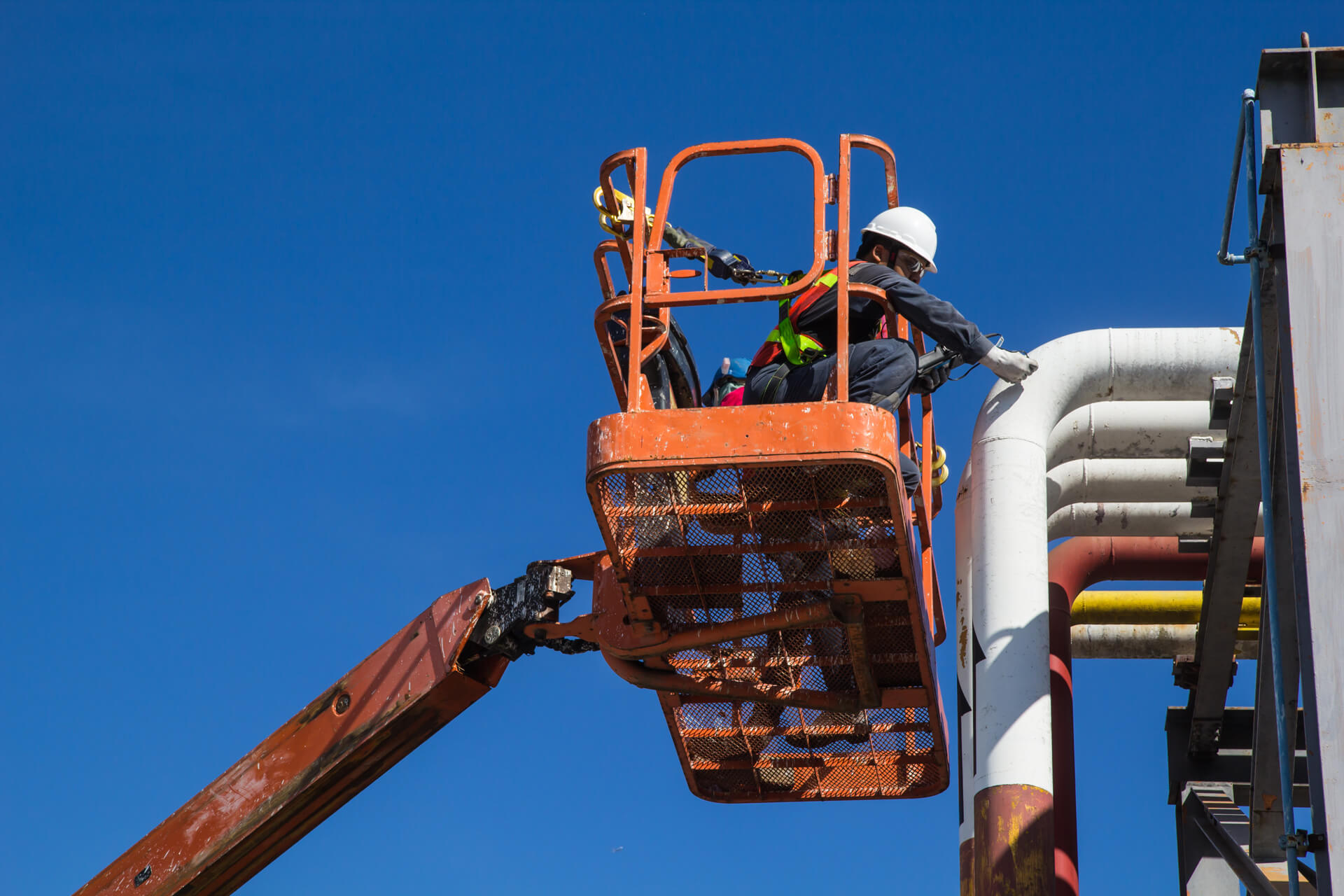Boom Lift with Evans Outdoors